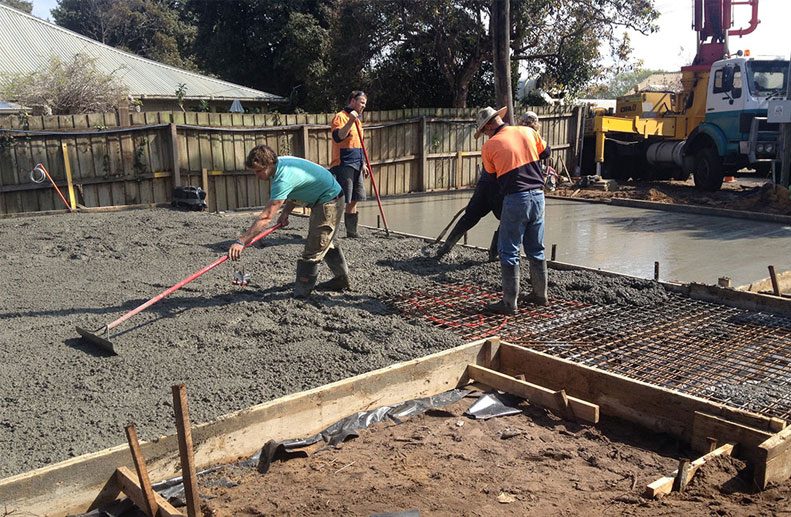 Hydronic Heating In Slab Concrete Pour